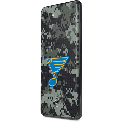 NHL St. Louis Blues Camo Google Pixel 3 XL Skin